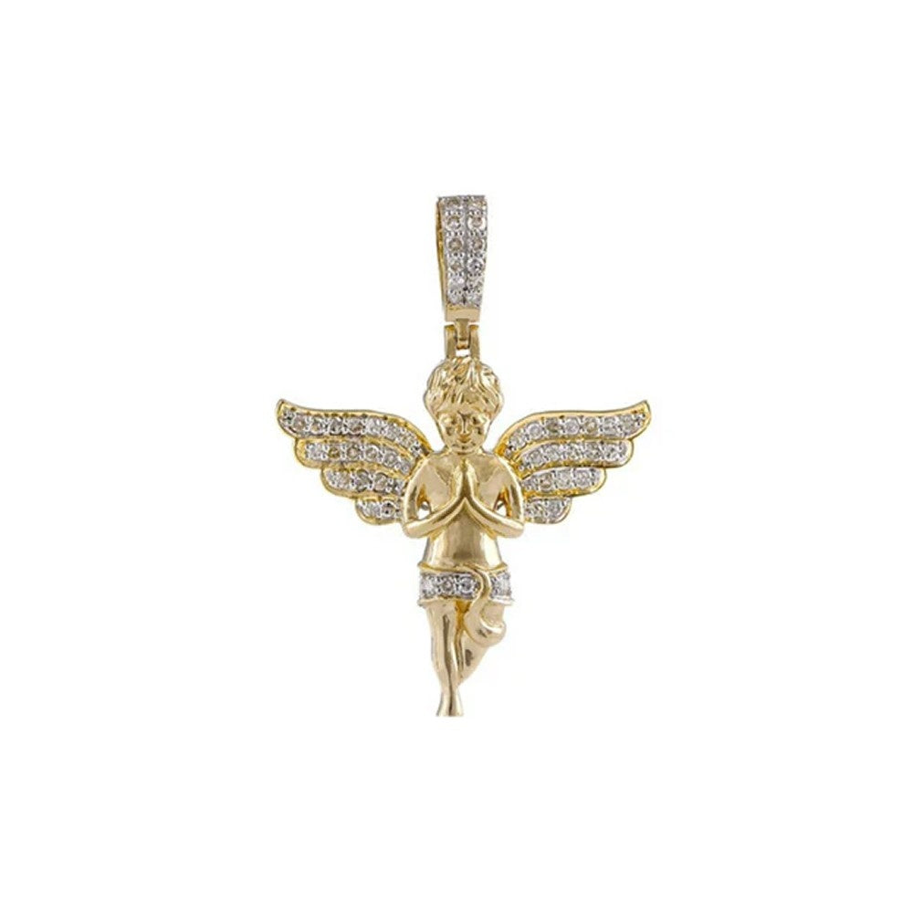 .77ct Diamond Angel Pendant