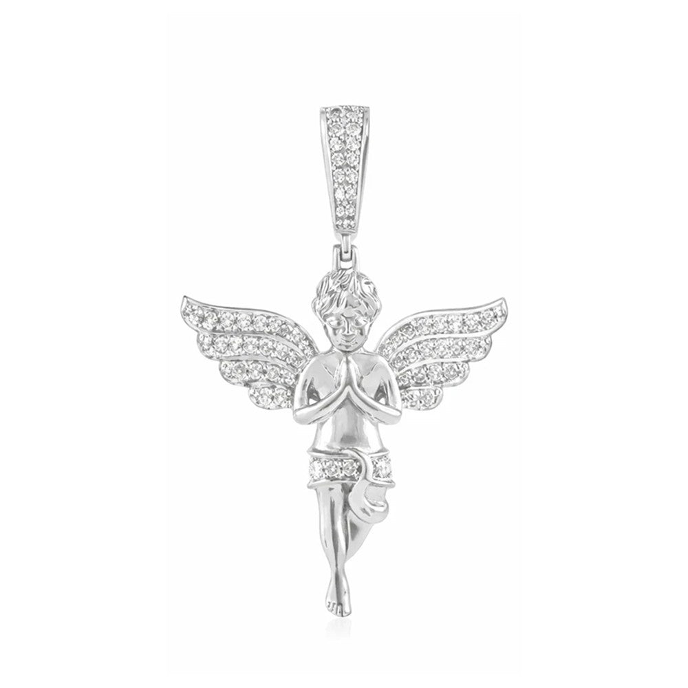 .77ct Diamond Angel Pendant