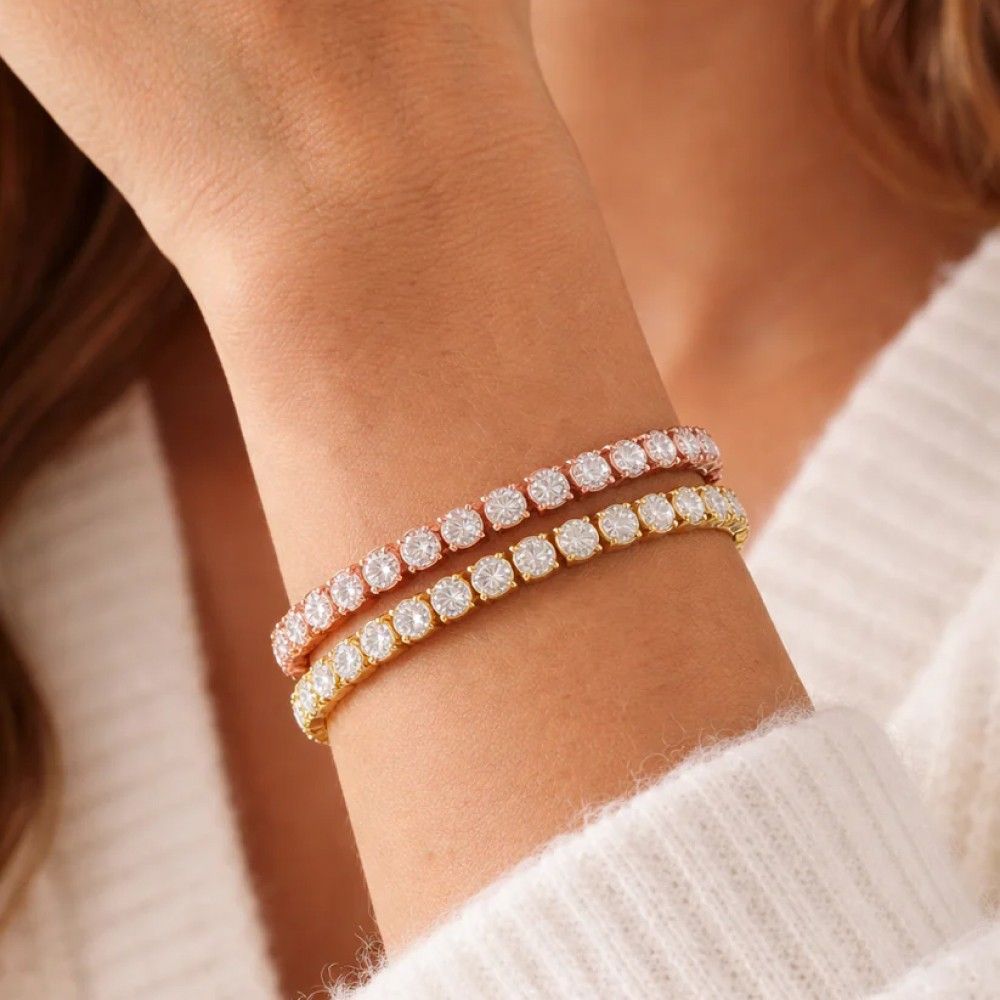 12.67CT Diamond Tennis Bracelet – Luxury Lab Grown Diamond Bracelet (4mm)