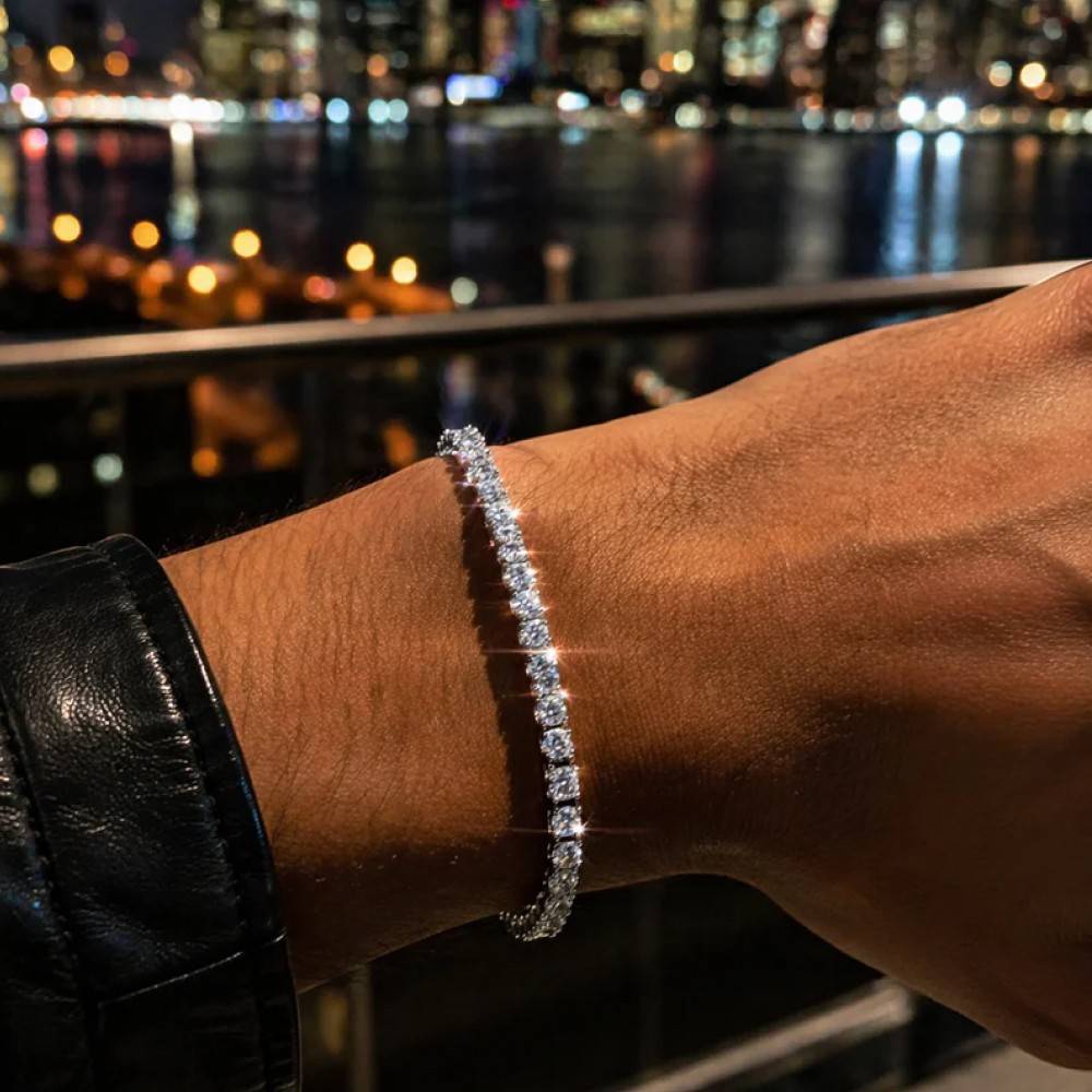 12.67CT Diamond Tennis Bracelet – Luxury Lab Grown Diamond Bracelet (4mm)