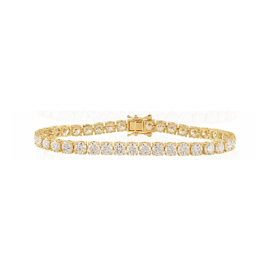 12.67CT Diamond Tennis Bracelet – Luxury Lab Grown Diamond Bracelet (4mm)