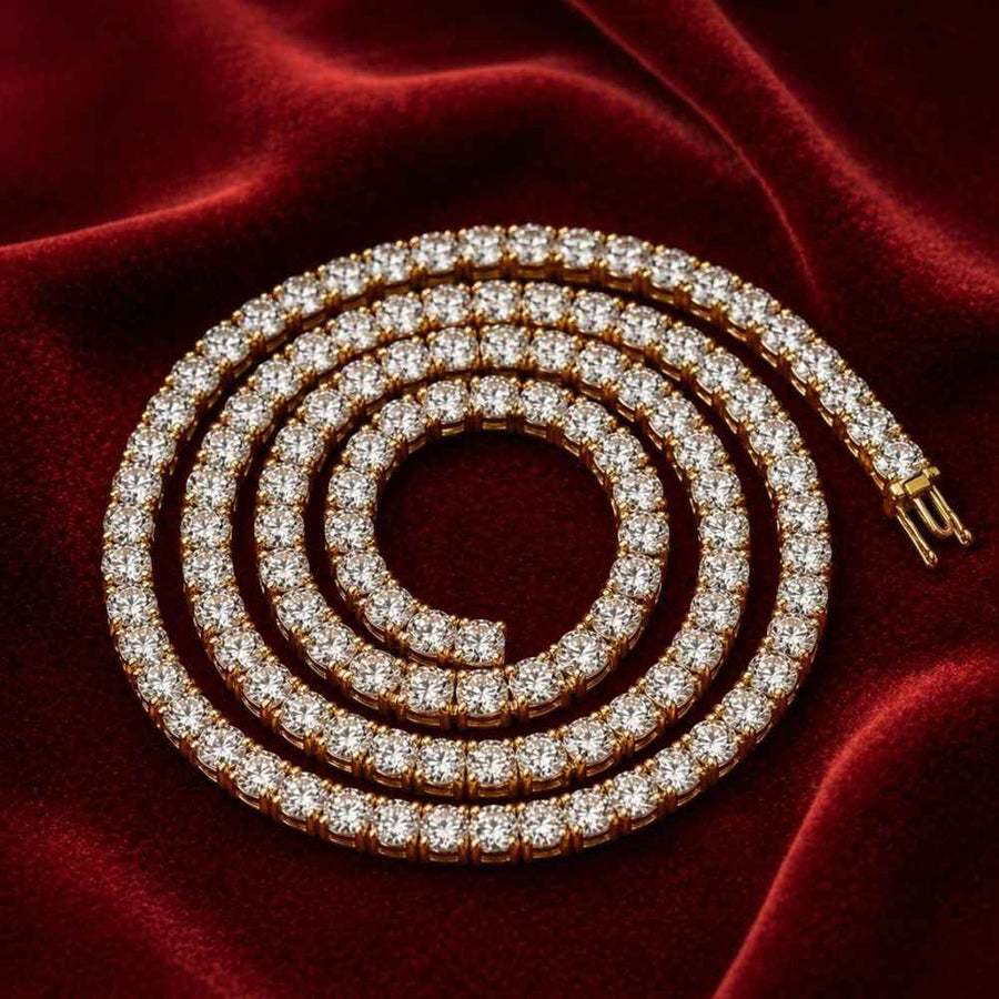 3.3MM Iced Diamond Tennis Chain